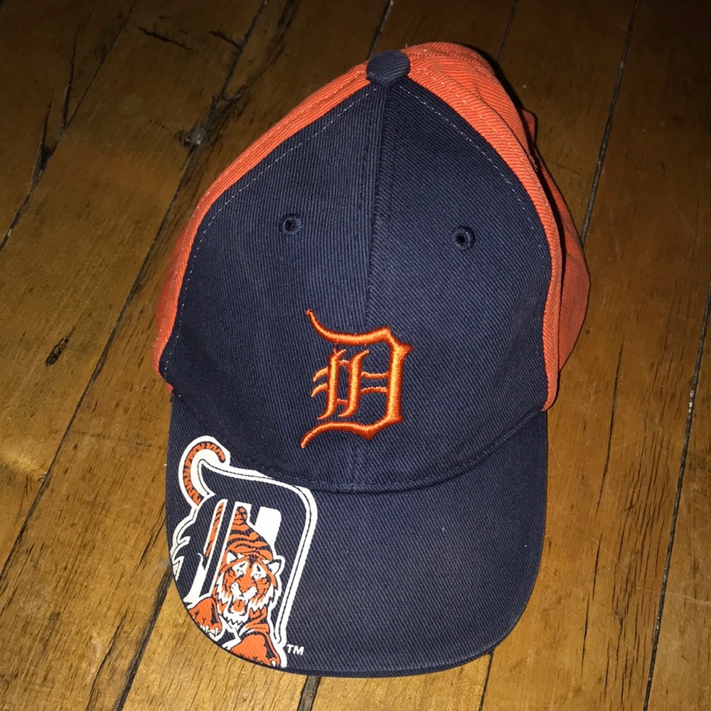 Detroit Tigers Navy & Orange MLB Baseball Cap